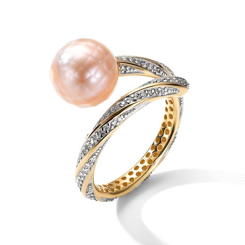 Кольцо 41035.8БрYEdg3D10