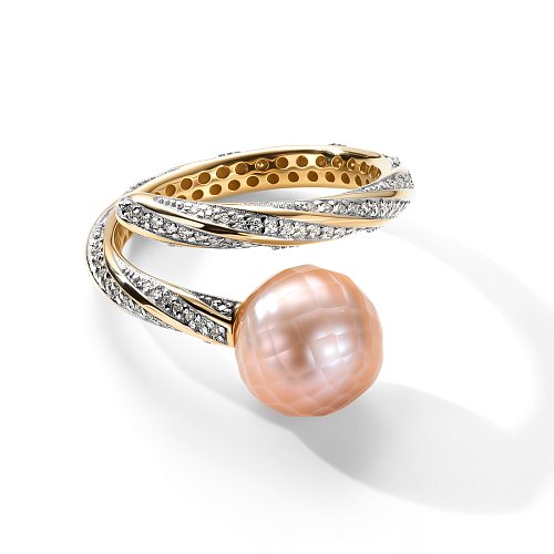 Кольцо 41035.8БрYEdg3D10